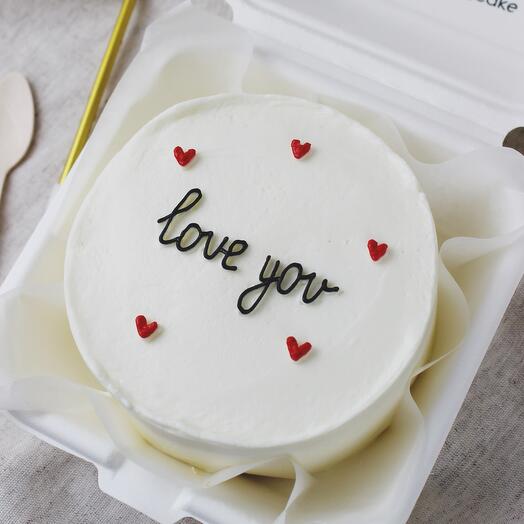 Бенто торт Love you