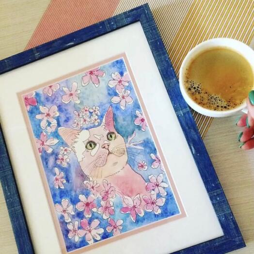 Весенний котик