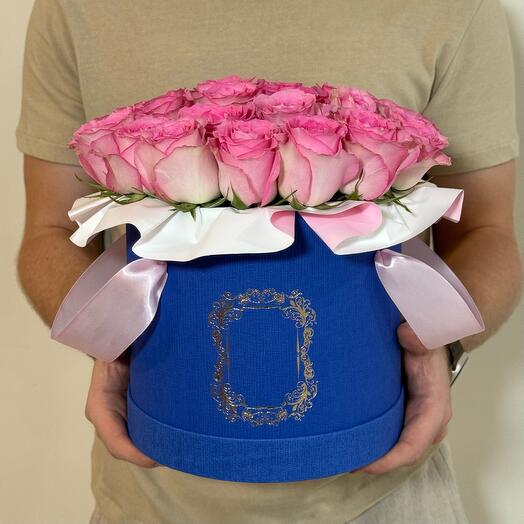 Pink Roses | Blue Box