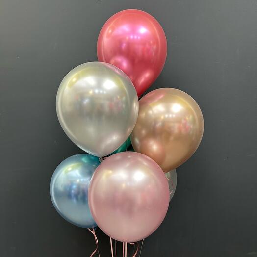 Bolas de espejo 7 piezas