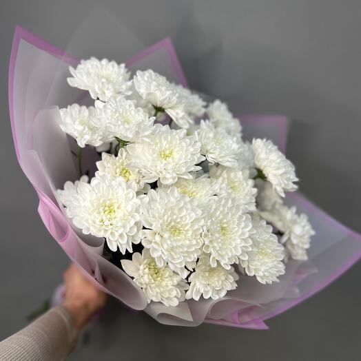 Bouquet of white bush chrysanthemums🤍