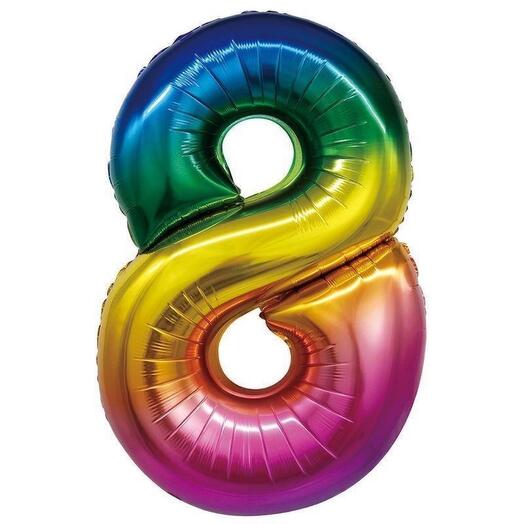 🎈Шар фольгированный цифра 8
