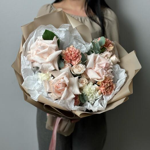 St bouquet 137 с французскими розами