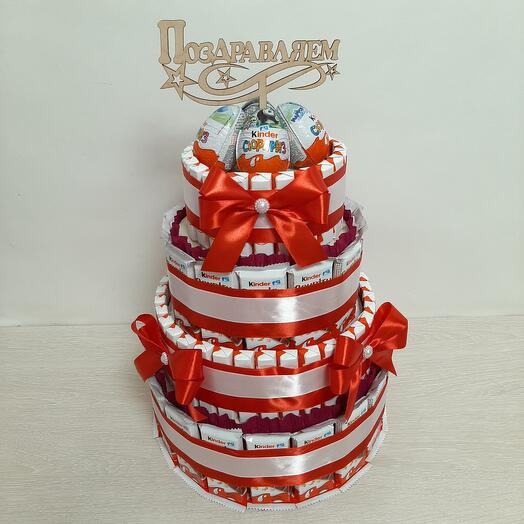 Candy cake Congratulations