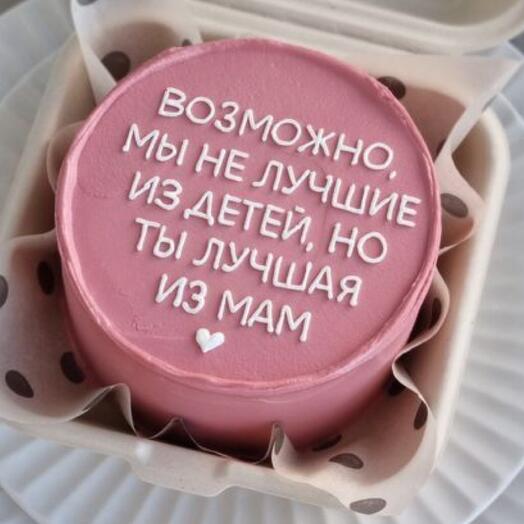 Бенто торт для мамы