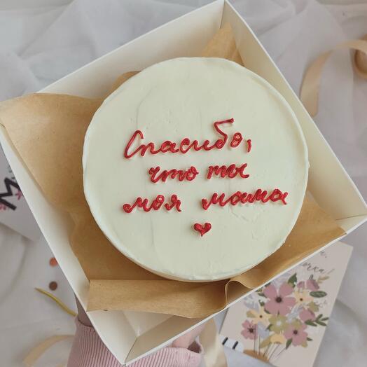 Бенто торт для любимой мамы