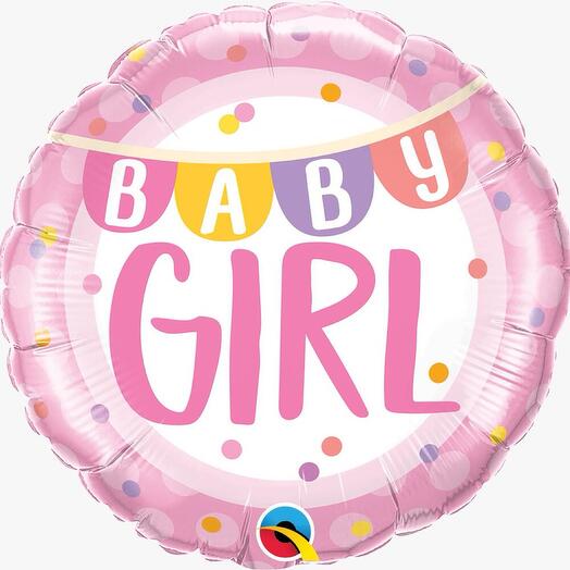 Baby Girl Foil Balloon