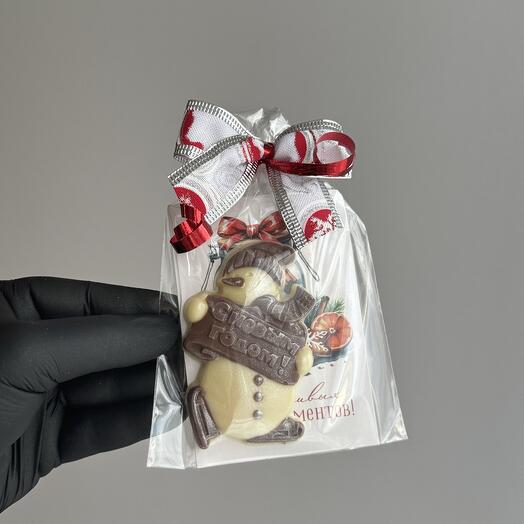 Шоколадный новогодний подарок