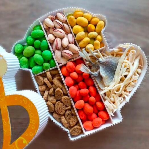 Birthday gift bouquet for men snacks beer snacks beer mug for dad brother friend colleague boyfriend husband