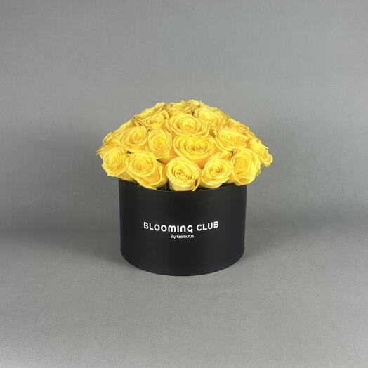 Yellow Roses box