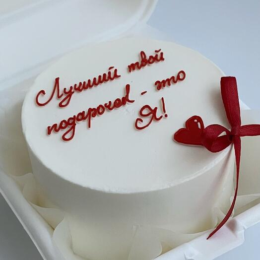 Бенто торт 14 февраля