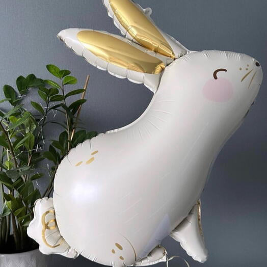 Palloncino coniglio bianco