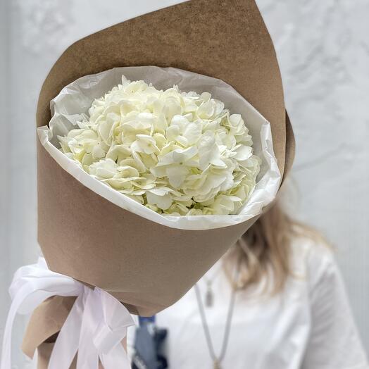 Ramo de hortensias "Bola de helado"