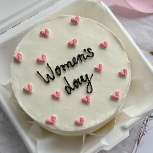 Бенто торт "Women s day" для девушки / подруг / мамы