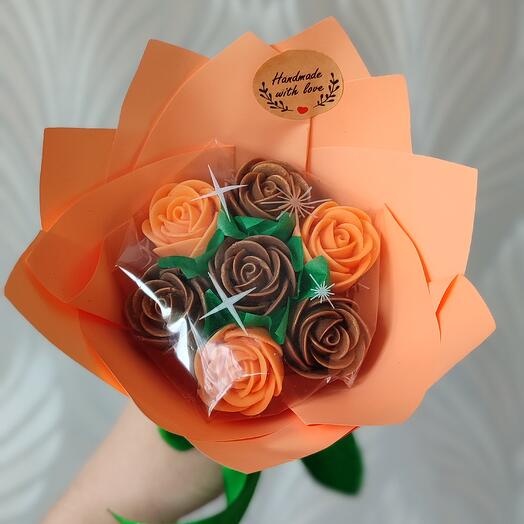 Шоколадные "Розочки minis"🤎🧡