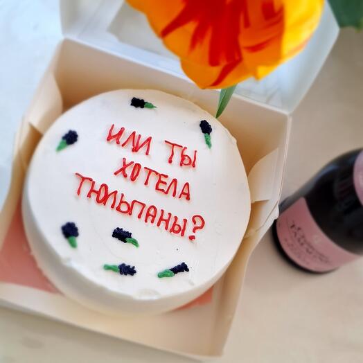 Бенто суши торт размер М (тюльпаны)