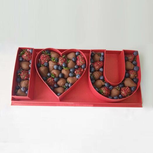 Клубника в шоколаде «I LOVE YOU»