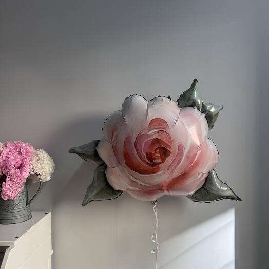 Роза акварель