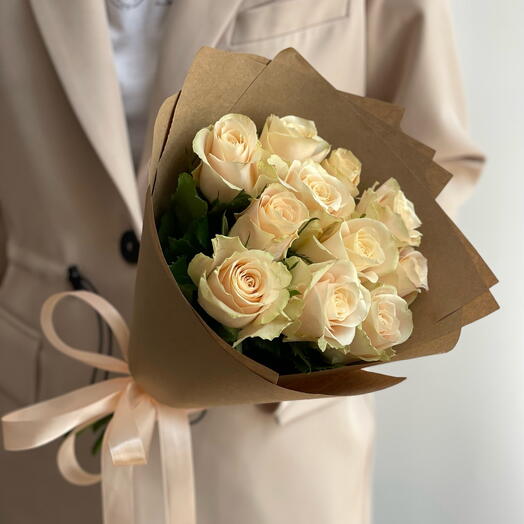 Monobooket "Charmant" 11 rosas