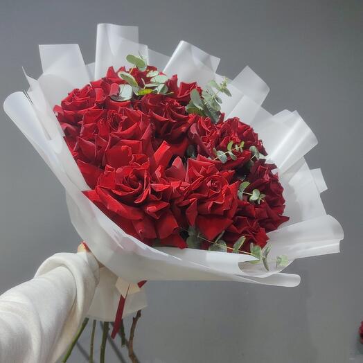 Монобукет из французской  розы🌹