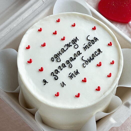 Bento cake for a loved one, husband, boyfriend, beloved man
