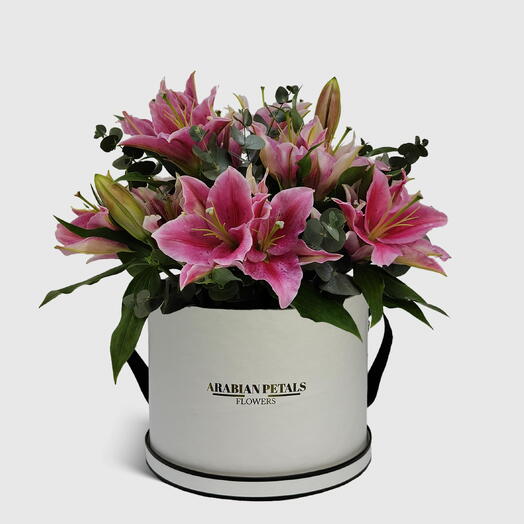 Pink Lily Large Box