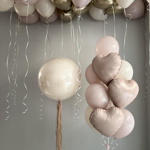 Большой набор пыльная Роза