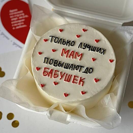 Бенто-торт для бабушки