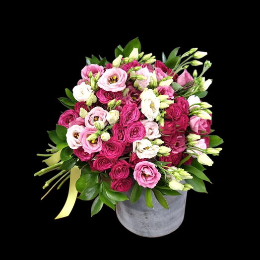 Lisianthus and Roses Cheyenne