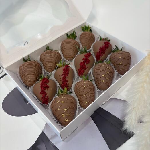 Клубника в шоколаде 12