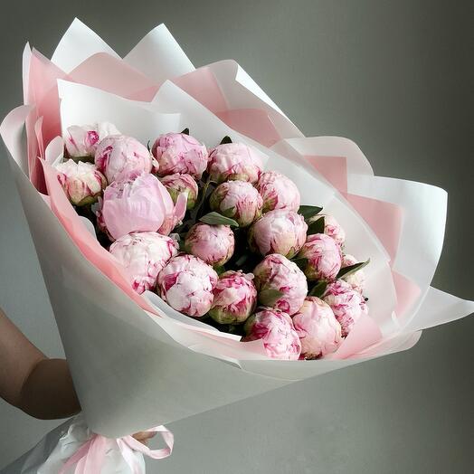 21 розовый пион Сара Бернар💞