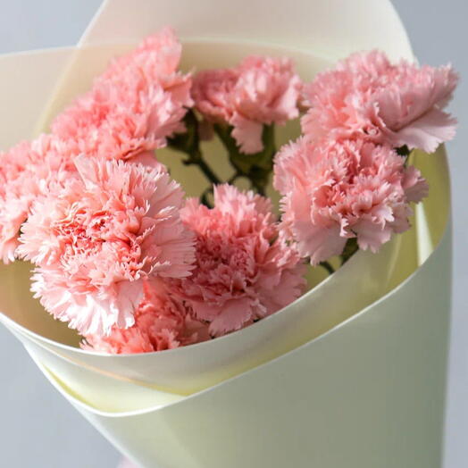 Букет диантусов  «Розовый закат»