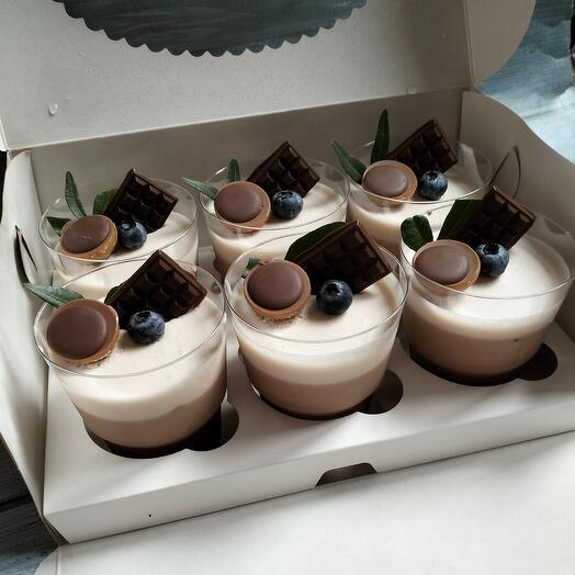 Трайфлы "Три шоколада" 6шт