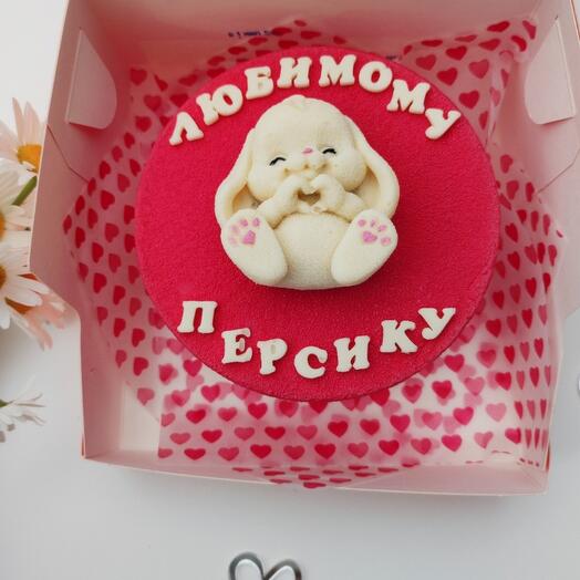 Зайка с вашей надписью