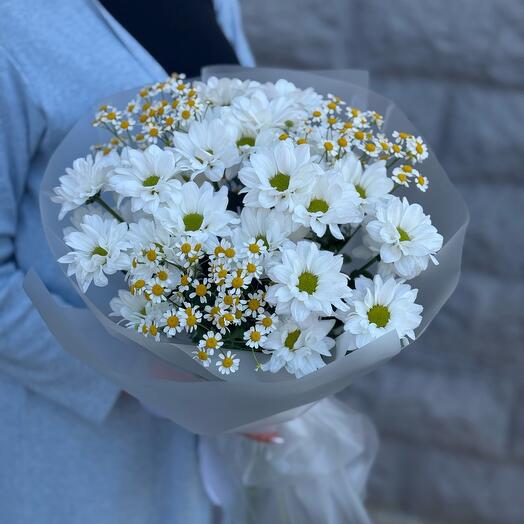 Ромашки букетик