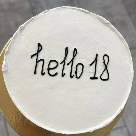Бенто торт 18 Лет