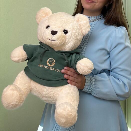 Мишка в толстовке