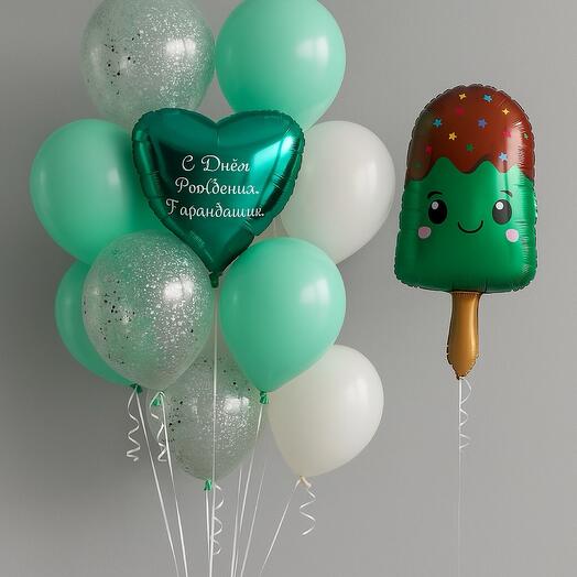 🎈 Мятная нежность с мороженкой