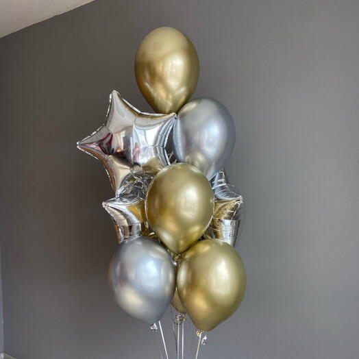 Balls Set Gold-Silver