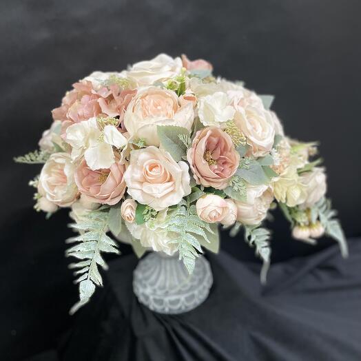 Искусственные цветы композиция для дома