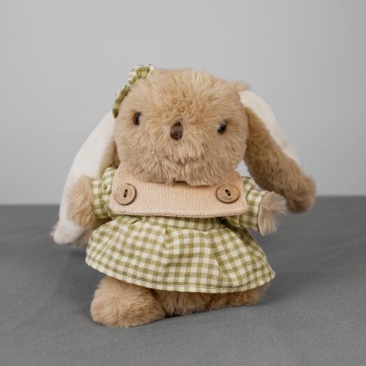 Мягкая игрушка Зайка, 15 см