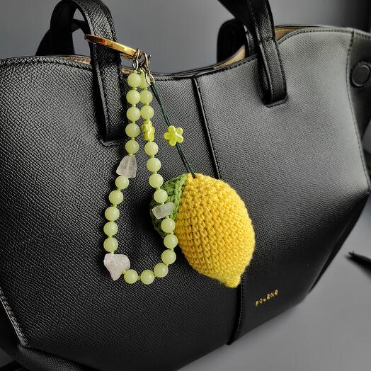 Подвес на сумку "Лимонад лимонный"