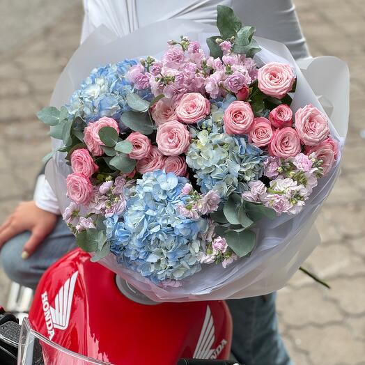 Авторский Wow букет «Нежное счастье»💜