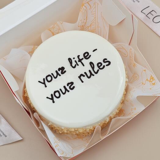 Бенто торт your life your rules