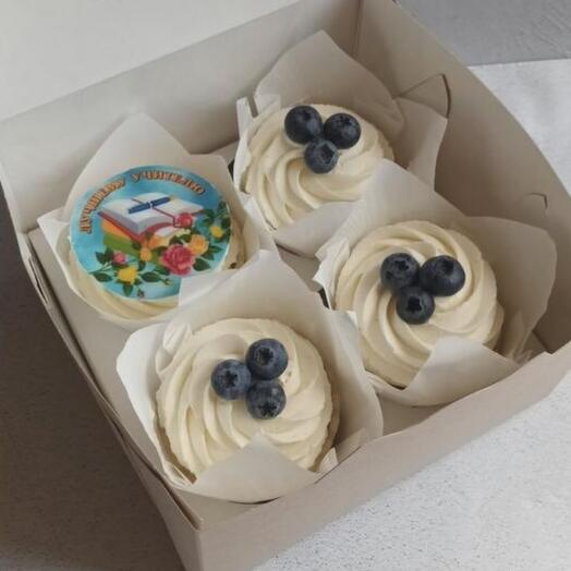 Капкейки на 1 сентября учителю