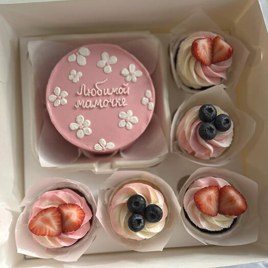 Большой набор для мама 🩷(надпись можно изменить)