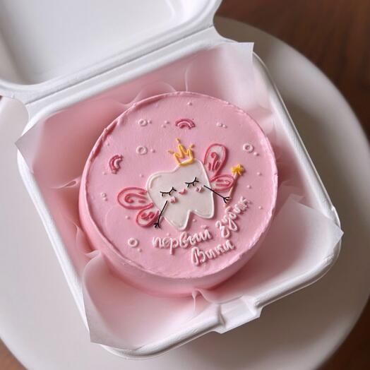 Бенто-торт на первый зубик ребенка 🤍 (цвет любой)