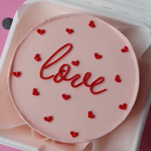 Бенто торт " Love " для девушки, жены, подруги