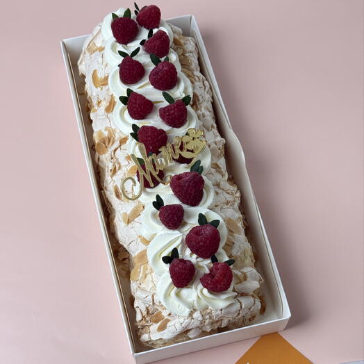 Меренговый рулет «Маме»