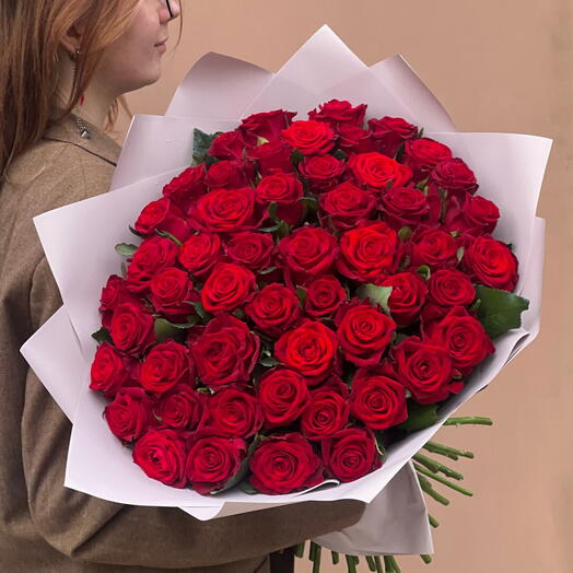 51 красная роза 🌹